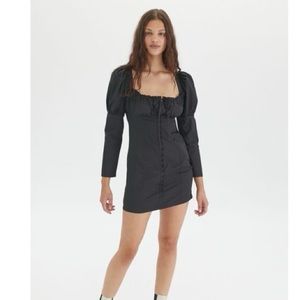 NWT Eggie UO Exclusive Zen Button-Front Mini Dress